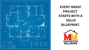 Manchester Millwork provides professional blueprint take-offs, delivering precise material estimates for windows, doors, and custom millwork.
Blueprint take-off services by Manchester Millwork, featuring detailed architectural plans for window and door estimates